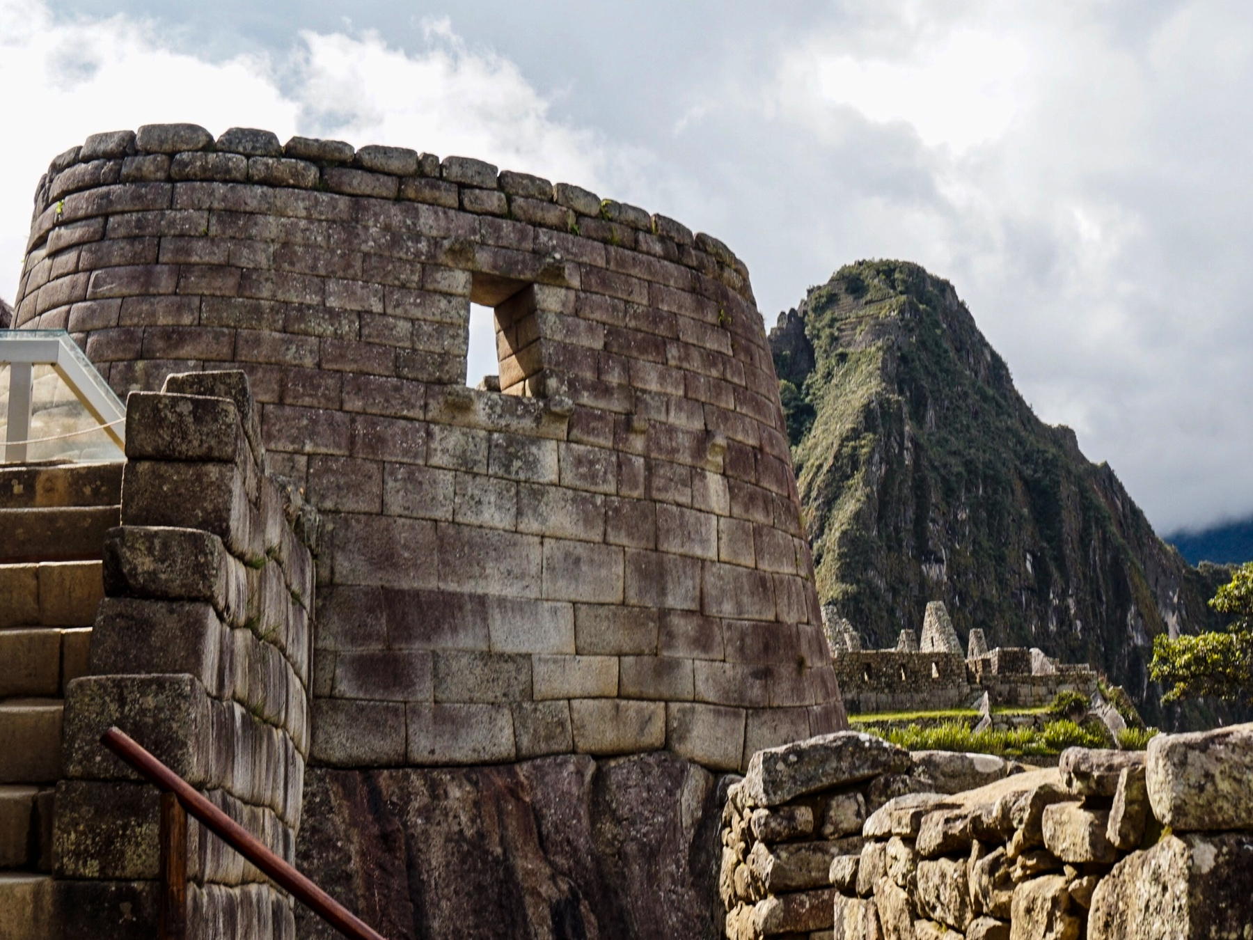 Temple of the Sun at Machu Picchu